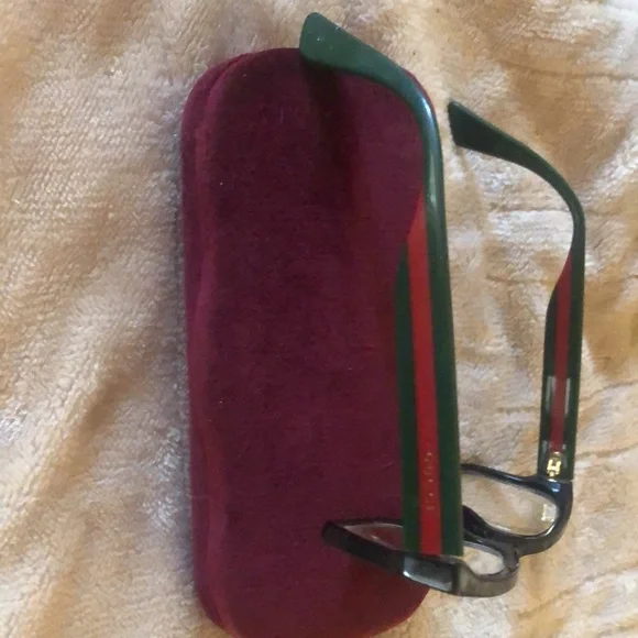 Gucci Green and Red Men's Glasses
